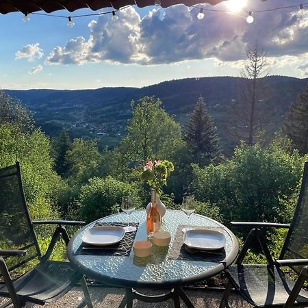 Le Gite Cozy De Bouvacote Avec Vue Panoramique Et Sauna Le Tholy Exteriör bild