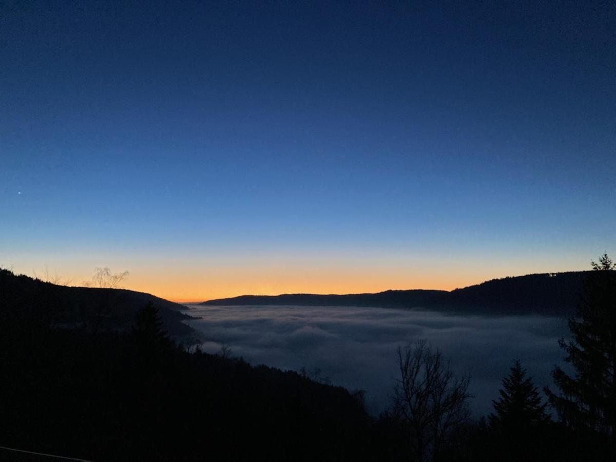 Le Gite Cozy De Bouvacote Avec Vue Panoramique Et Sauna Le Tholy Exteriör bild