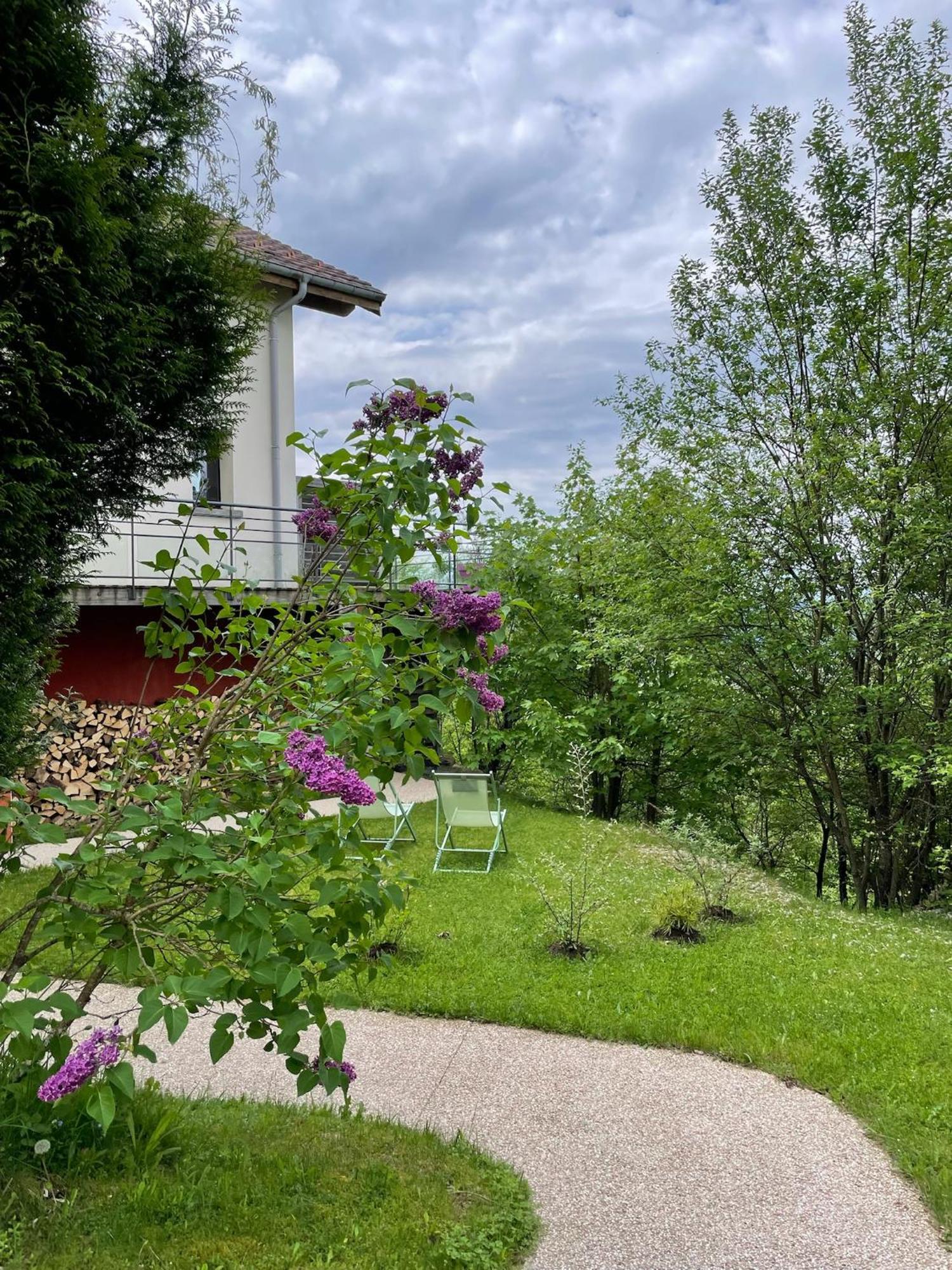 Le Gite Cozy De Bouvacote Avec Vue Panoramique Et Sauna Le Tholy Exteriör bild